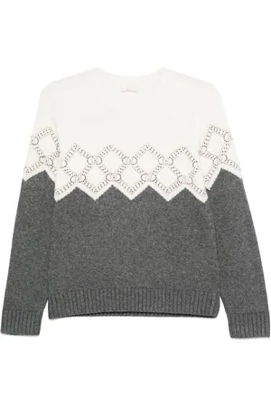 Liu Jo Rhinestone-embellished sweater