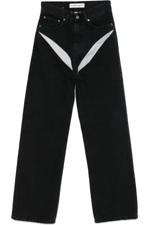 Y / PROJECT Evergreen cut-out jeans