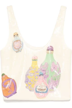 ALÉMAIS X Chesca Athas sequinned top