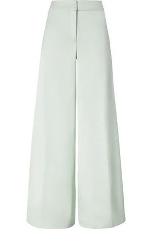 GENNY Flared wide-leg trousers