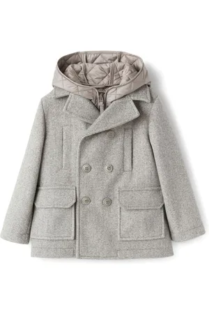 Il gufo Layered coat