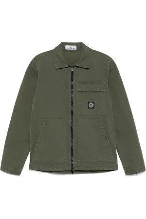 Stone Island Compass-motif shirt