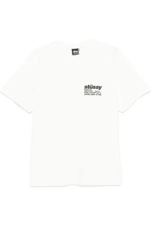 STUSSY Logo-appliqué T-shirt