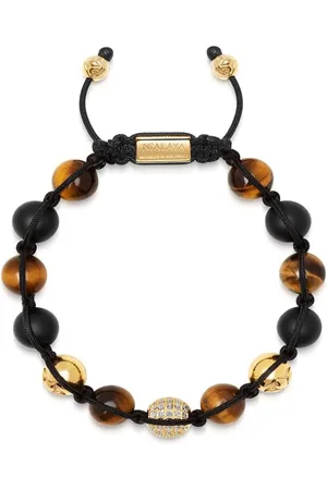 Nialaya Tiger-eye beaded bracelet