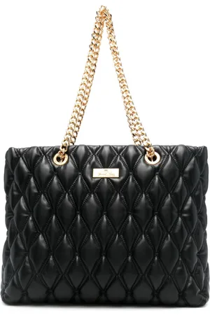 Elisabetta Franchi Diamond-quilted shoulder bag