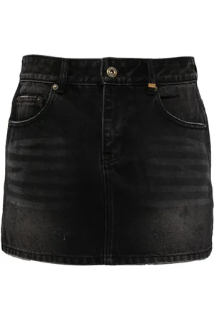 We11 Done Cotton A-line skirt