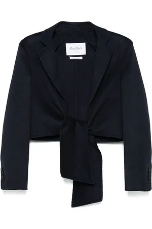 Max Mara Sash-detail jacket