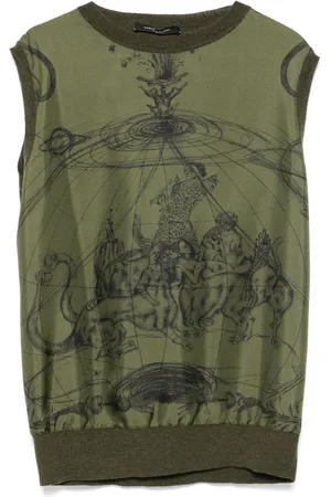 Fabiana Filippi Graphic-print vest