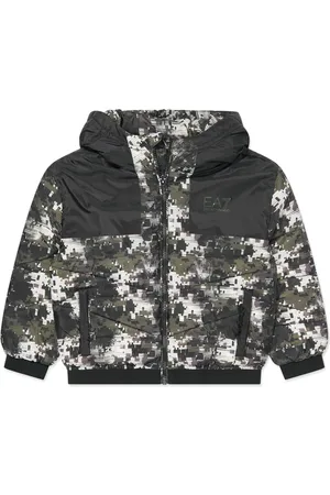 Emporio Armani Camouflage-print jacket