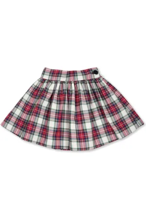 LA STUPENDERIA Plaid skirt