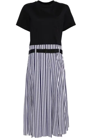 SACAI Striped dress