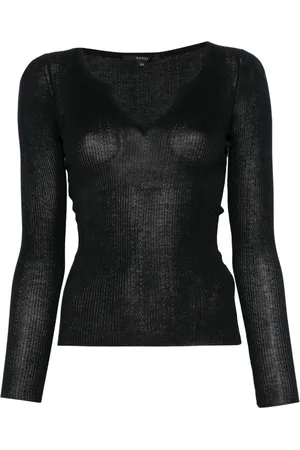 Gucci 2000s fine-ribbed sweater