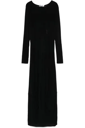 Jil Sander 2000s knot-detail maxi dress