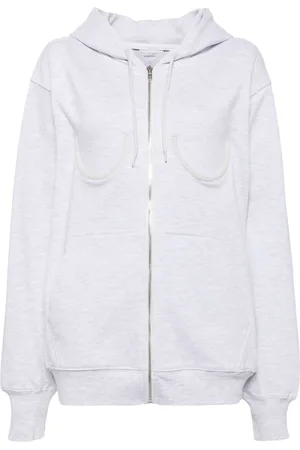 pushBUTTON Cotton zip-up jacket