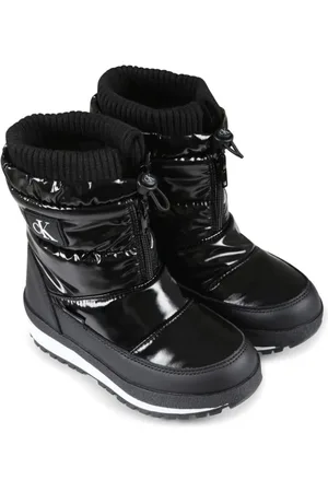 Calvin Klein Logo-appliqué snow boots