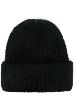 Sunflower Chunky-knit beanie hat