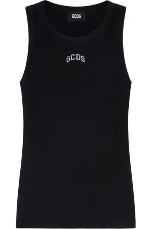 GCDS Logo-print tank top