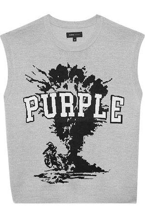 Purple Brand Sky High sweater vest
