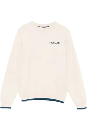 Trussardi Logo-embroidered sweater