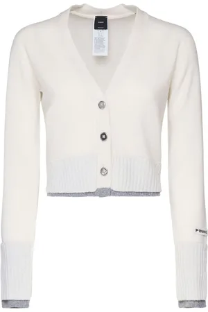 Pinko Logo-patch cardigan