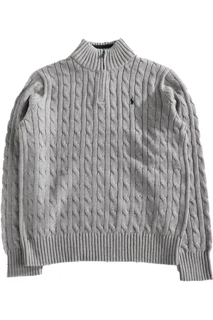 Ralph Lauren Zip-up cotton jumper