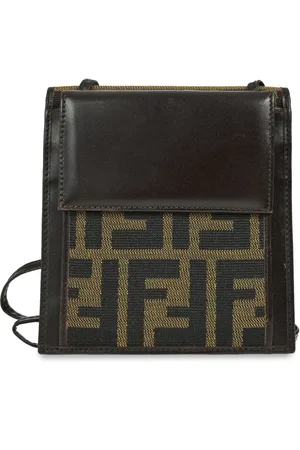 Fendi 1990-2000s Zucca strap wallet