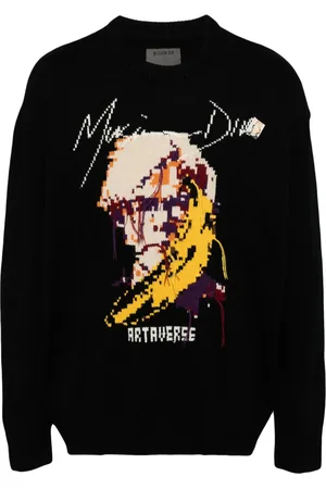 Musium Div. Intarsia-knit jumper