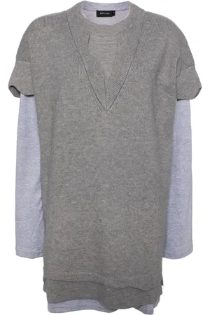 tout a coup V-neck jumper set