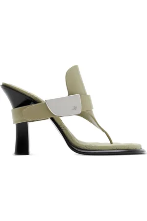 Burberry Bay leather sandals
