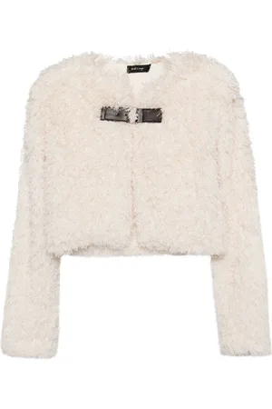 tout a coup Cropped buckle cardigan