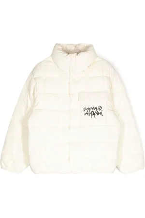Emporio Armani Logo-print padded jacket
