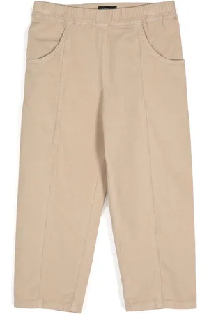 Emporio Armani Logo-patch trousers