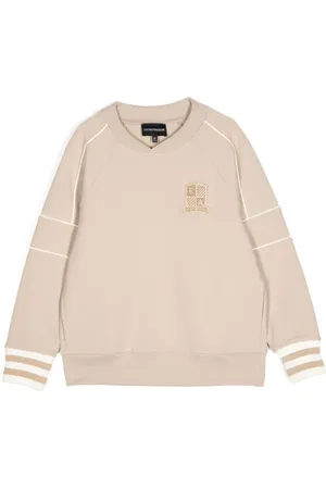 Emporio Armani Logo-patch sweatshirt
