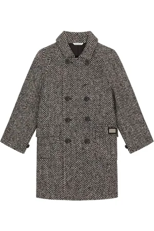Dolce & Gabbana Herringbone-pattern coat