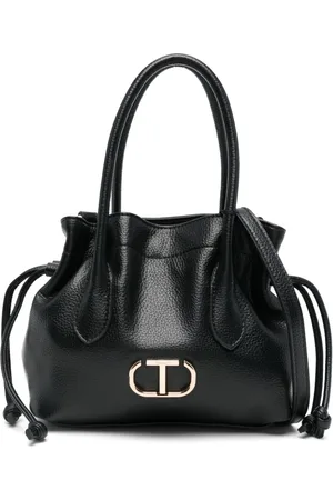 Twin-Set Oval-T drawstring shoulder bag