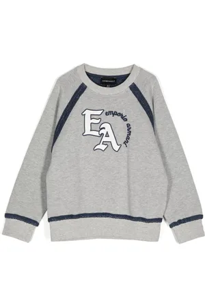 Emporio Armani Logo-patch sweatshirt