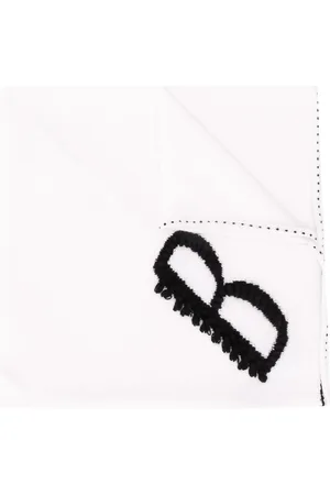 Barrie Logo embroidered scarf