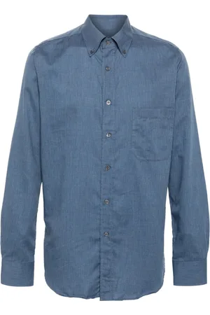 CANALI Herringbone shirt