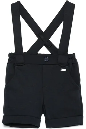 Le Bebé Enfant Suspender-straps shorts