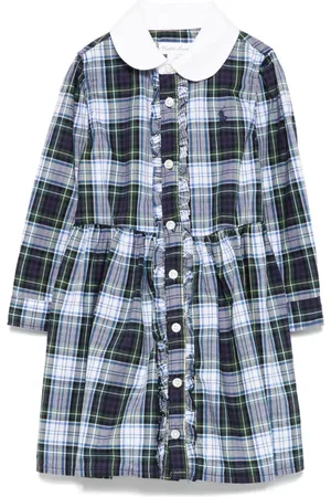 Ralph Lauren Plaid-check dress