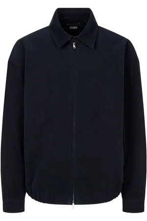 Studio Tomboy Two-way zip-up corduroy jacket