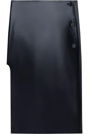 Courrèges Oblique translucent skirt