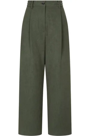 Studio Tomboy Cotton-blend drawstring pants