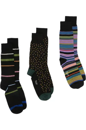Paul Smith Graphic-print socks (set of three)