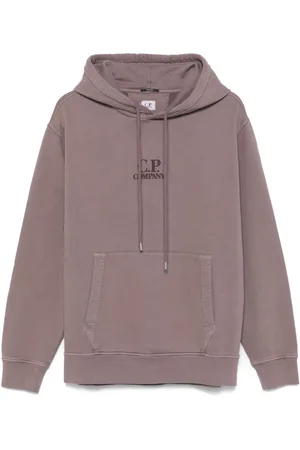 C.P. Company Logo-embroidered hoodie