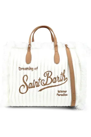 MC2 SAINT BARTH Embroidered-logo tote bag