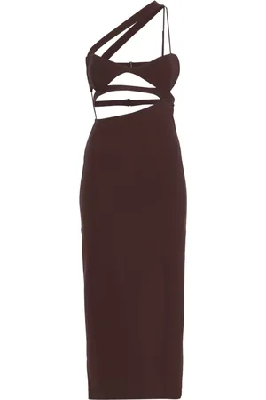 Nensi Dojaka Asymmetric midi dress