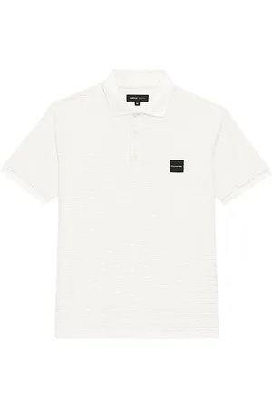 Purple Brand Monogram polo shirt
