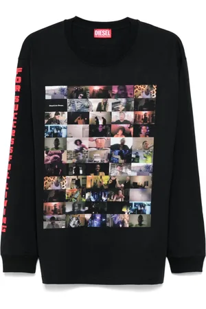 Diesel T-Boxty-LS T-shirt