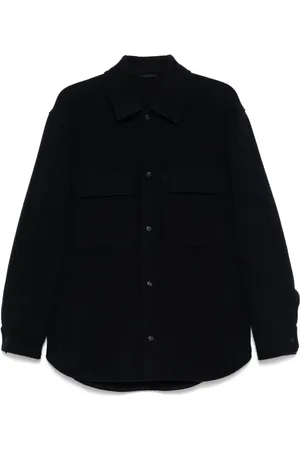 Emporio Armani Virgin wool overshirt